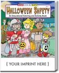 CS0473 Halloween Safety Coloring and Activity Book with Custom Imprint
